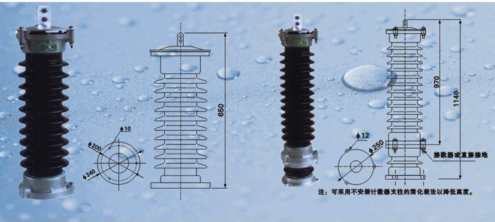 西安瓷外衣避雷器生产